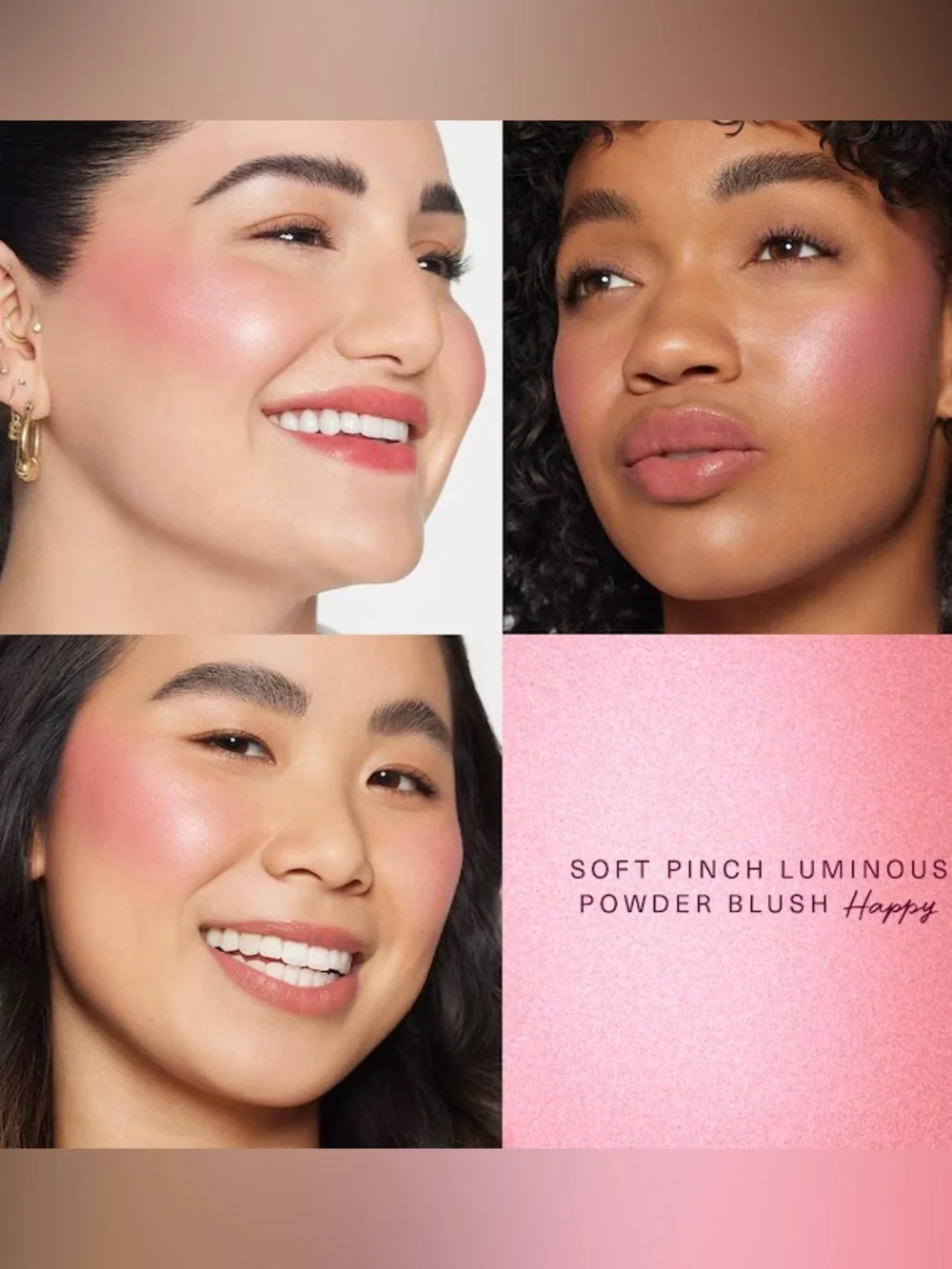 Rare Beauty by Selena Gomez Soft Pinch Luminous Powder Blush Happy